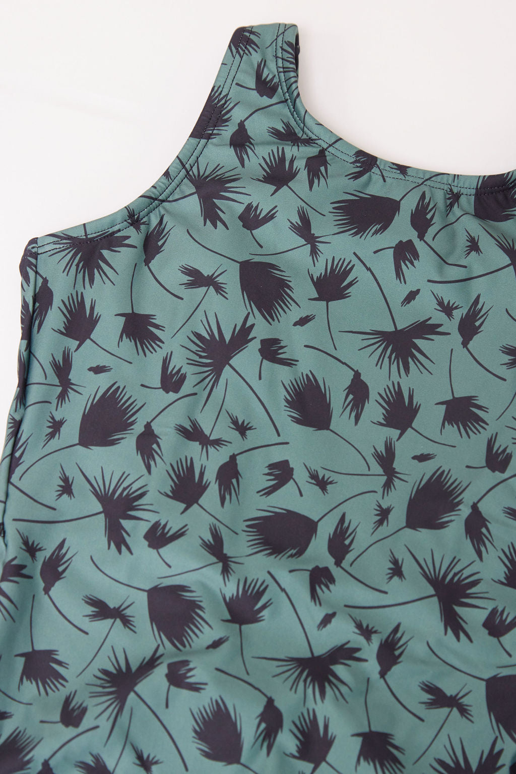 Resme Ebby One-Piece Swimsuit Sage Palm Print